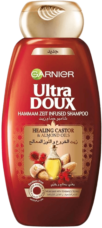 شامبو غارنييه الترا دو بزيت الخروع